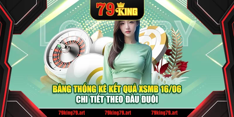 Bảng thống kê kết quả XSMB 16/06 chi tiết theo đầu đuôi