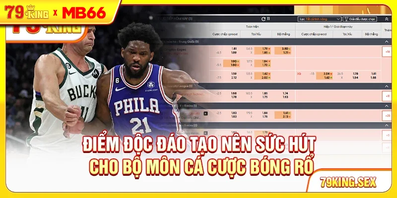 Điểm độc đáo tạo nên sức hút cho bộ môn cá cược bóng rổ Điểm độc đáo tạo nên sức hút cho bộ môn cá cược bóng rổ