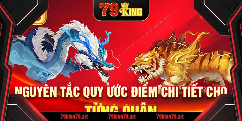 Nguyên tắc quy ước điểm chi tiết cho từng quân