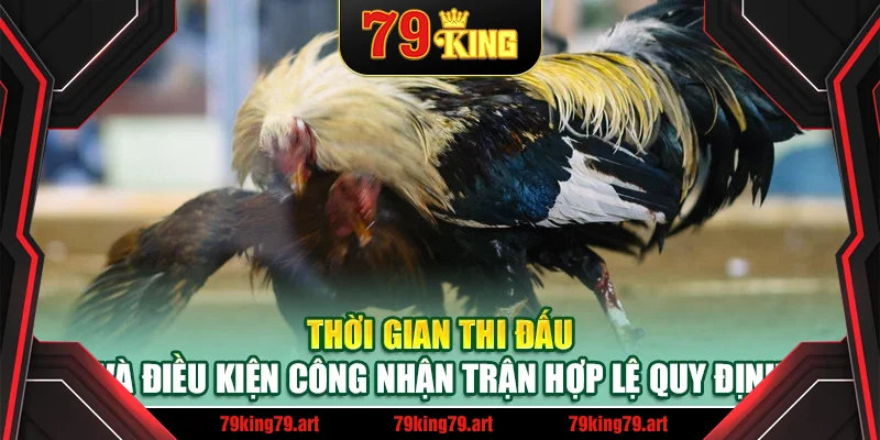 Thời gian thi đấu và điều kiện công nhận trận hợp lệ quy định