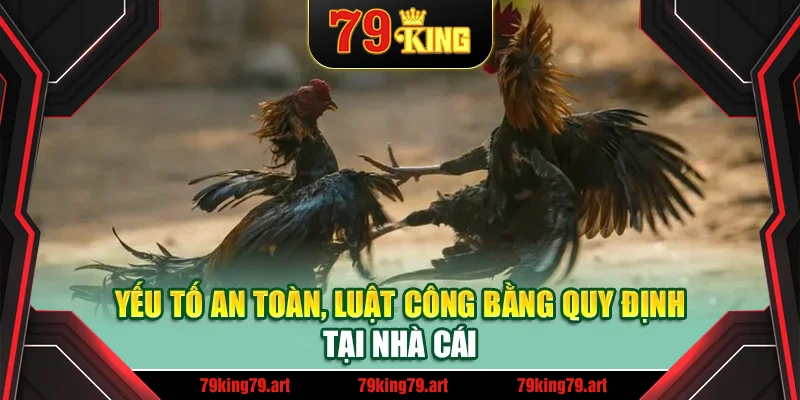Yếu tố an toàn, luật công bằng quy định tại nhà cái Yếu tố an toàn, luật công bằng quy định tại nhà cái
